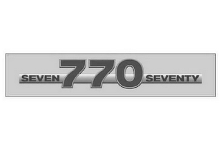 SEVEN 770 SEVENTY logo