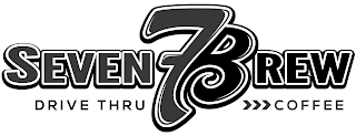 SEVEN 7BREW DRIVE THRU COFFEE logo