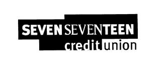 SEVEN SEVENTEEN CREDIT UNION logo
