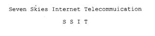 SEVEN SKIES INTERNET TELECOMMUNICATION S S I T logo