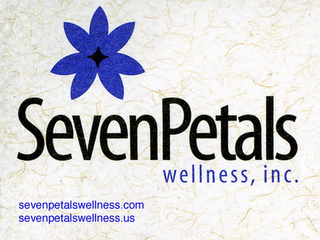 SEVENPETALS WELLNESS, INC. SEVENPETALSWELLNESS.COM SEVENPETALSWELLNESS.US logo