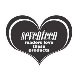 SEVENTEEN READERS LOVE THESE PRODUCTS logo