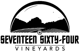 SEVENTEEN SIXTY-FOUR, VINEYARDS logo