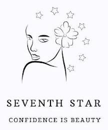 SEVENTH STAR CONFIDENCE IS BEAUTY logo