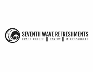 SEVENTH WAVE REFRESHMENTS CRAFT COFFEE PANTRY MICROMARKETS logo