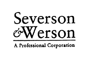 SEVERSON & WERSON A PROFESSIONAL CORPORATION logo