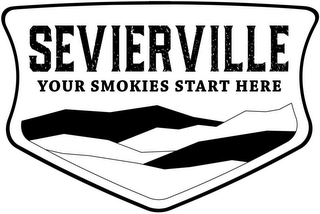 SEVIERVILLE YOUR SMOKIES START HERE logo