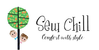 SEW CHILL COMFORT WITH STYLE logo