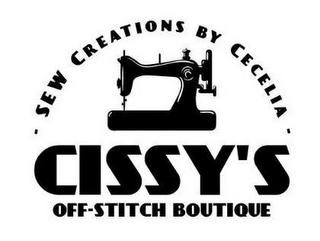 - SEW CREATIONS BY CECELIA - CISSY'S OFF-STITCH BOUTIQUE logo