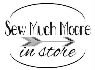 SEW MUCH MOORE IN STORE logo