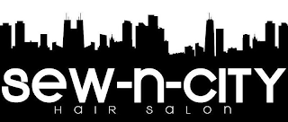 SEW-N-CITY HAIR SALON logo