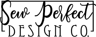 SEW PERFECT DESIGN CO. logo