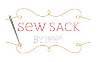 SEW SACK BY SEWCIAL STITCH logo