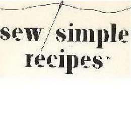 SEW SIMPLE RECIPES logo