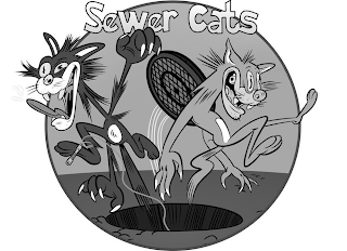 SEWER CATS logo