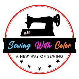 SEWING WITH COLOR A NEW WAY OF SEWING logo