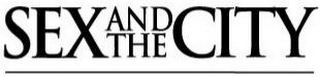 SEX AND THE CITY logo