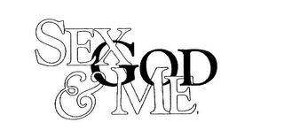 SEX, GOD & ME logo