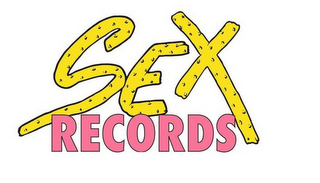 SEX RECORDS logo