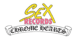 SEX RECORDS CHROME HEARTS logo
