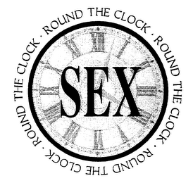 SEX ROUND THE CLOCK logo