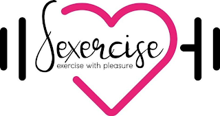 SEXERCISE EXERCISE WITH PLEASURE logo