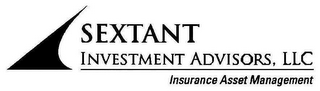 SEXTANT INVESTMENT ADVISORS, LLC INSURANCE ASSET MANAGEMENT logo