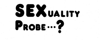 SEXUALITY PROBE...? logo