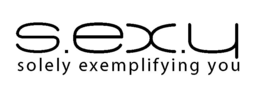 S.EX.Y SOLELY EXEMPLIFYING YOU logo