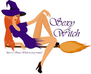 SEXY WITCH THERE'S A SEXY WITCH IN EVERY WOMAN logo