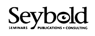 SEYBOLD SEMINARS PUBLICATIONS CONSULTING logo