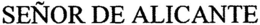 SEÑOR DE ALICANTE logo