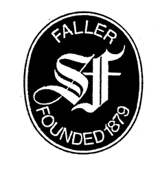 SF FALLER FOUNDED 1879 logo