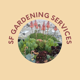 SF GARDENING SERVICES logo