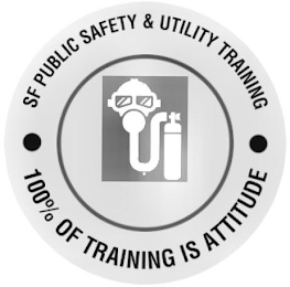 SF PUBLIC SAFETY & UTILITY TRAINING 100% OF TRAINING IS ATTITUDE logo