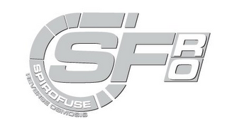 SF RO SPIROFUSE REVERSE OSMOSIS logo