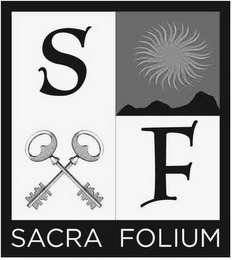 SF SACRA FOLIUM logo