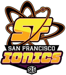 SF SAN FRANCISCO IONICS SLG logo