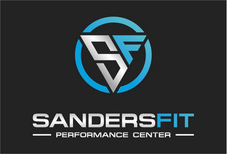 SF SANDERSFIT PERFORMANCE CENTER logo