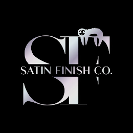 SF SATIN FINISH CO. logo