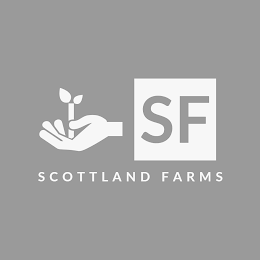 SF SCOTTLAND FARMS logo