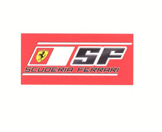 SF SCUDERIA FERRARI logo