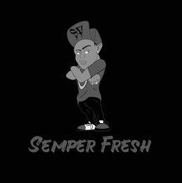 SF SEMPER FRESH logo