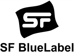 SF SF BLUELABEL logo