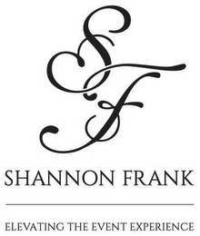 SF SHANNON FRANK ELEVATING THE EVENT EXPERIENCE logo