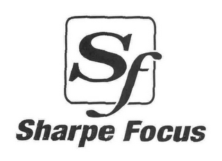 SF SHARPE FOCUS logo