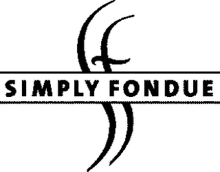 SF SIMPLY FONDUE logo