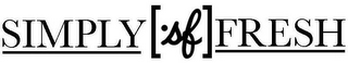 [SF] SIMPLY FRESH logo