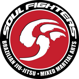 SF SOUL FIGHTERS BRAZILIAN JIU-JITSU MIXED MARTIAL ARTS logo