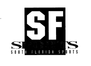 SF SPORTS SOUTH FLORIDA SPORTS logo